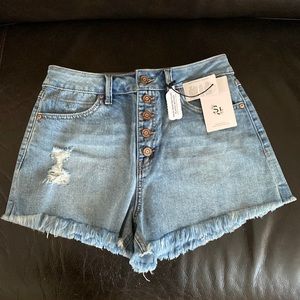 High waisted shorts
